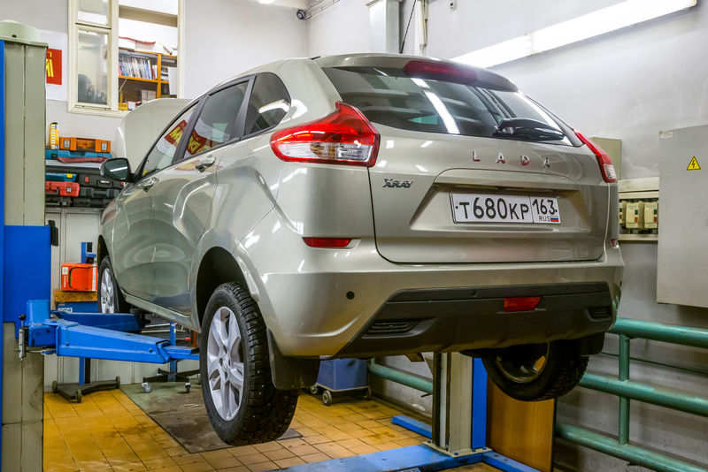 Обслуживание и ремонт Lada Xray