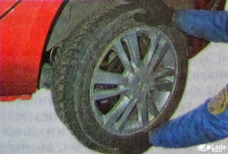 Диагностика задней подвески Lada XRAY