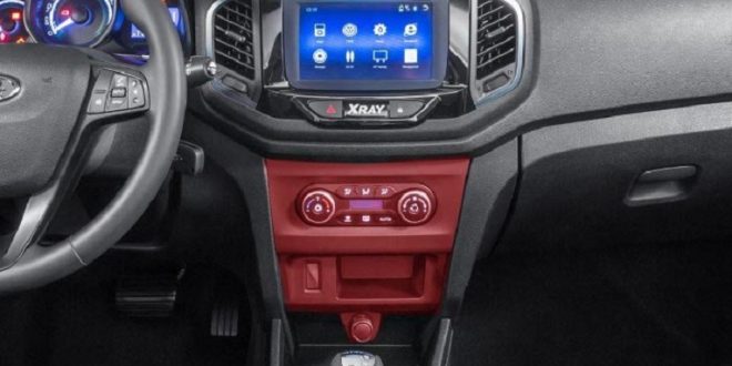 Как снять центральную консоль (накладку панели) Lada XRAY