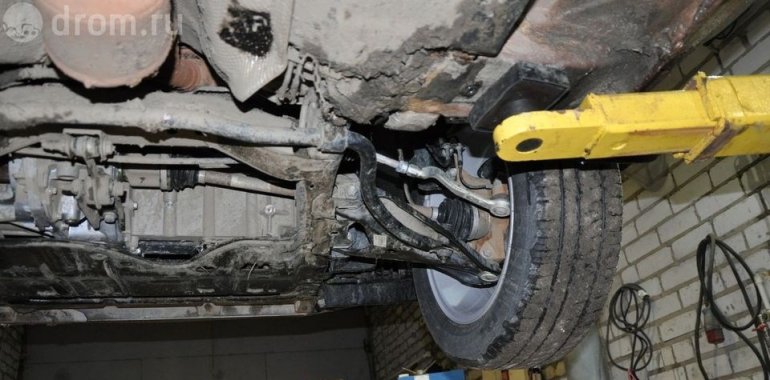 Устройство передней подвески Лада X Рей