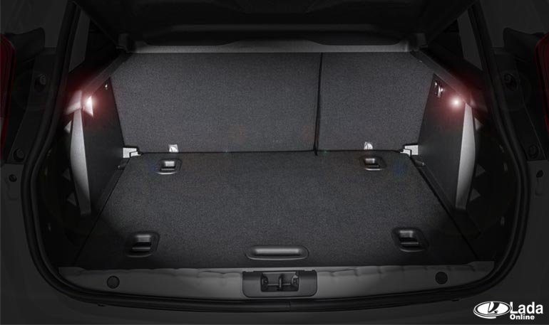 Установка дополнительной подсветки багажника на Lada XRAY