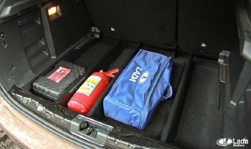 Обзор и отзывы об органайзере для багажника LADA XRAY