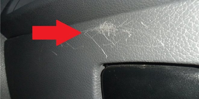 Как избавиться от царапин на пластике автомобиля?