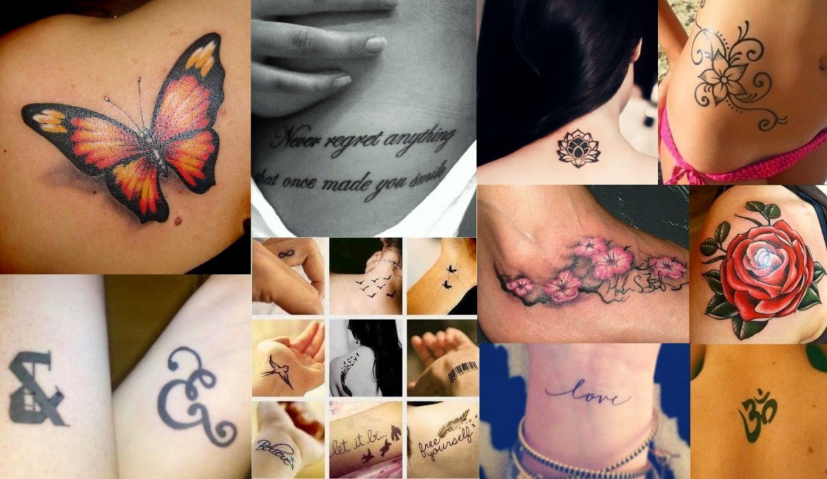 Какую татуировку выбрать для девушки?
