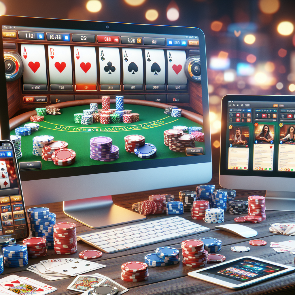 Азартные игры онлайн: веселье и риск в мире виртуального развлечения