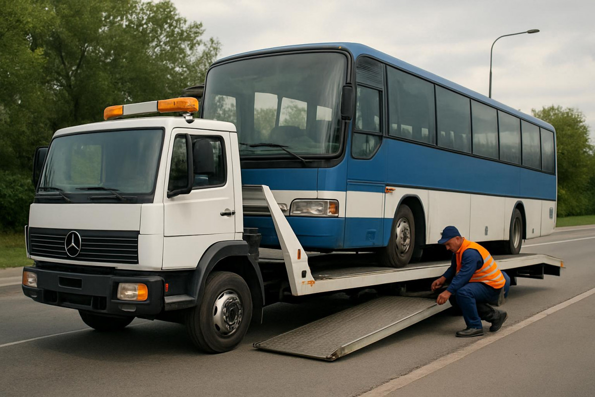 Вызвать эвакуатор для автобуса: как сделать быстро, безопасно и без лишних трат
